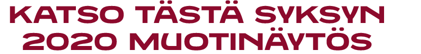 Syksyn 2020 muotinäytös